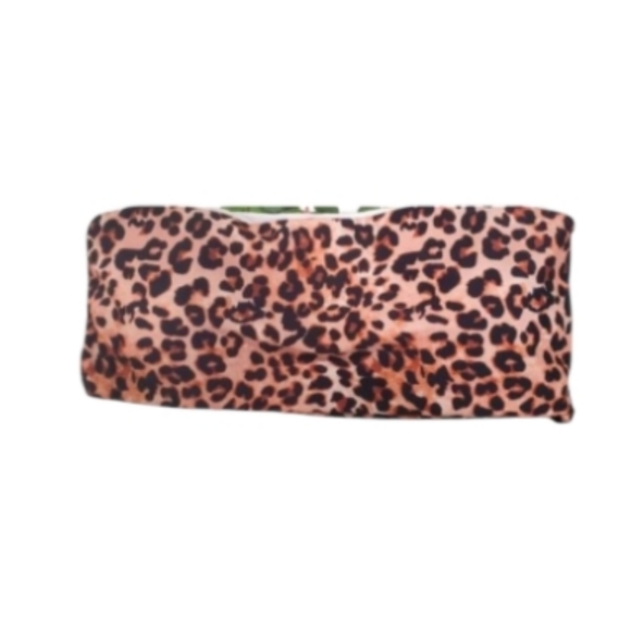 SHEIN Other - Shein Animal Print Bandeau Swim Top New